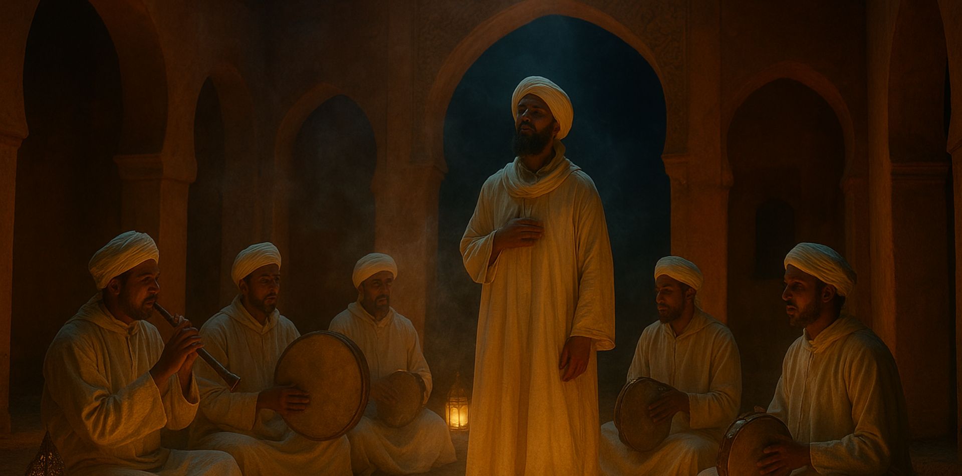 Cérémonie spirituelle Aïssaouia - Nuit mystique avec la Taïfa de Meknès