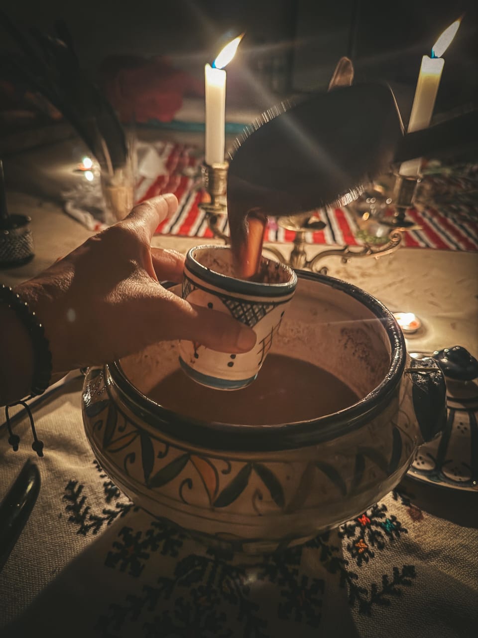 Cérémonie du cacao - Préparation du cacao